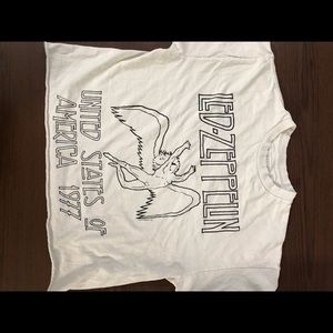 Brandy Melville cropped graphic tee